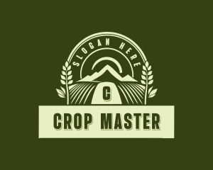 Harvest Farming Nature logo design