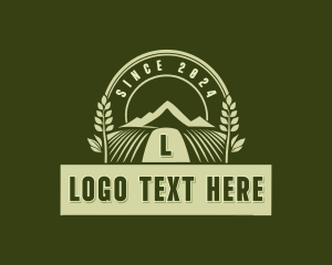 Sustainable - Harvest Farming Nature logo design