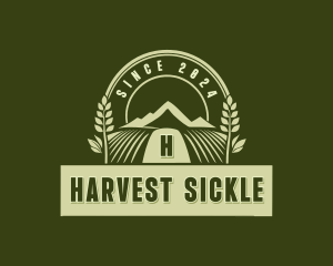 Harvest Farming Nature logo design