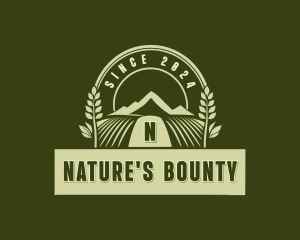 Harvest Farming Nature logo design