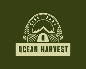 Harvest Farming Nature logo design