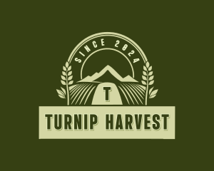 Harvest Farming Nature logo design