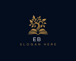 Paper Sheet - Luxury Tree Book logo design