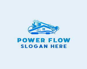 Residential Home Power Wash logo design