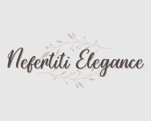 Elegant Botanical Flower logo design