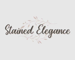 Elegant Botanical Flower logo design