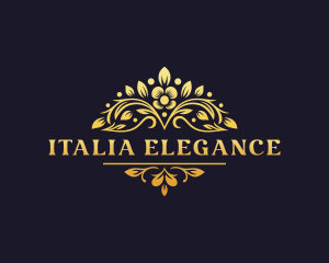 Floral Elegant Boutique logo design