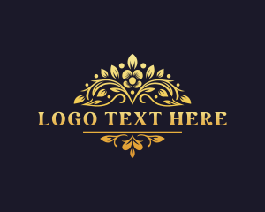 Elegant - Floral Elegant Boutique logo design