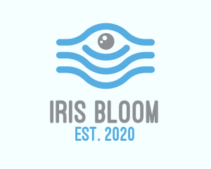 Iris - Visual Egyptian Eye logo design