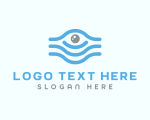 Visual Egyptian Eye logo design