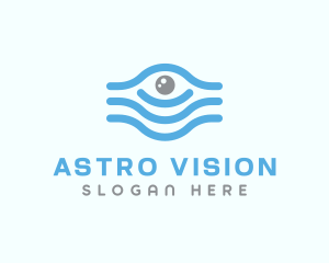 Visual Egyptian Eye logo design