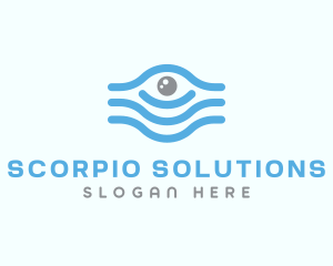 Visual Egyptian Eye logo design