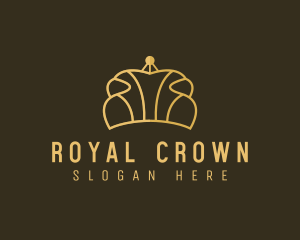 Queen - Queen Monarch Crown logo design