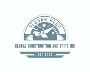 Interior Designer - Construction Roof Repair logo design