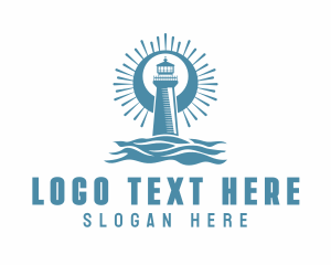Coastal - Nautical Coastal Lighthouse logo design