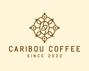 Organic Coffee Cafe logo design