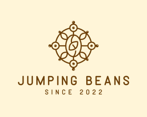 Coffee Bean Caffeine logo design