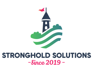 Fort - Lookout Tower Hill logo design