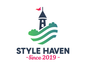 Lookout Tower Hill  logo design