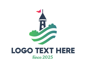 Scenic - Lookout Tower Hill logo design