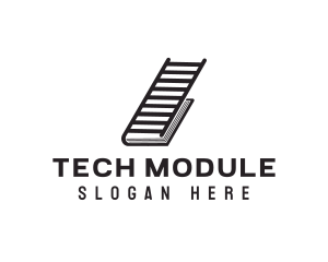 Module - Education Ladder Book logo design
