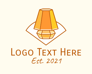 Interior Designer - Room Light Line Art logo design