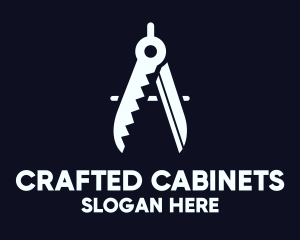 Cabinetry - Compass Saw Carpentry logo design