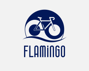 Yin Yang Bicycle  Logo