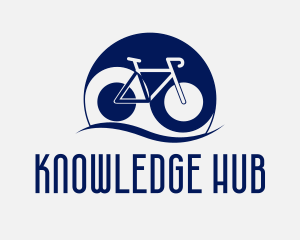 Bike Club - Yin Yang Bicycle logo design