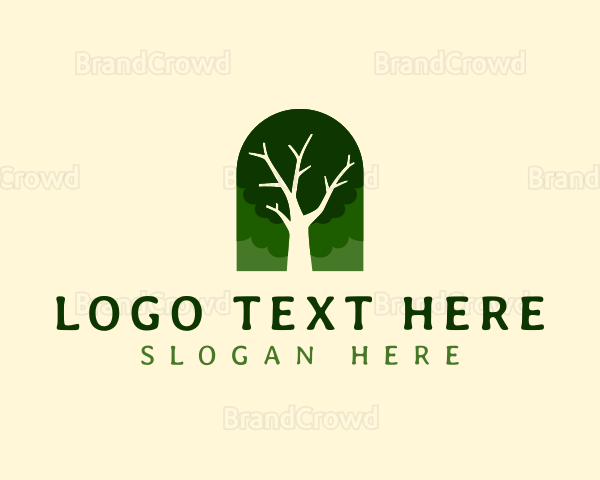 Nature Tree Forest Logo