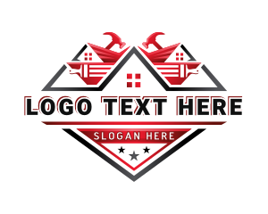 Nail - Carpentry Remodeling Construction logo design