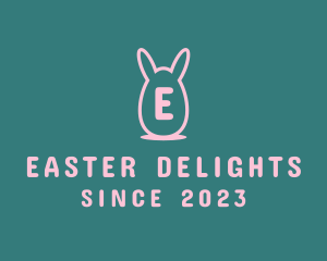 Easter - Easter Egg Rabbit logo design