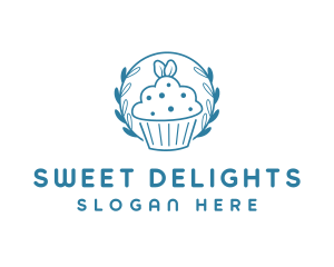 Sweet Cup Cake logo design