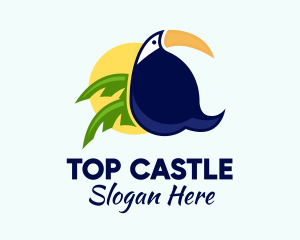 Tropical Jungle Toucan  Logo