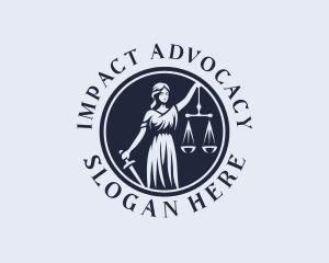Advocacy - Female Legal Empowerment logo design