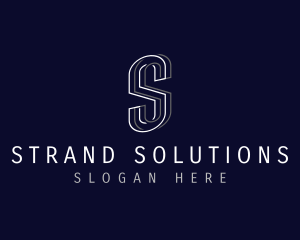 Company Business Letter S logo design