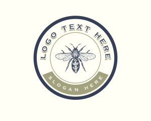 Honey - Bee Herbal Honey logo design