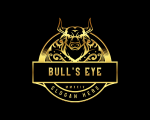 Luxury Butcher Bull logo design