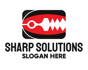 Sharp - Trap Hunter Teeth logo design