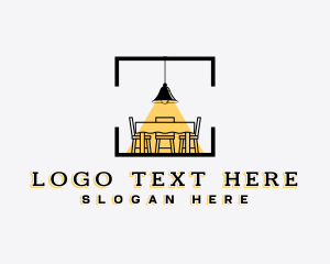 Chair - Dining Table Furniture logo design