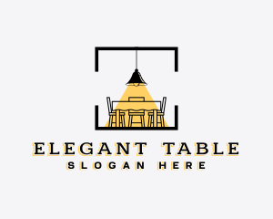 Table - Dining Table Furniture logo design