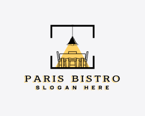 Dining Table Furniture logo design