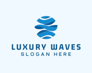 Wave Globe Company logo design