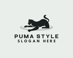 Puma - Wild Feline Panther logo design