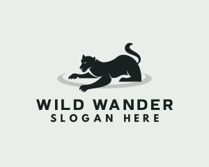 Wild Feline Panther logo design