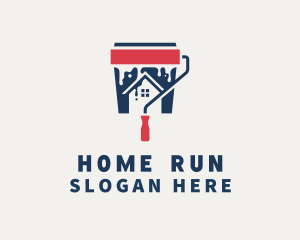 Home Painting Renovation  logo design