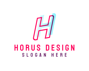 Creative Design Business Letter H logo design