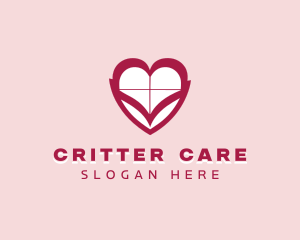 Heart Charity Care logo design