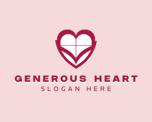 Heart Charity Care logo design