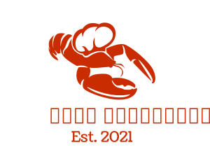 Red Moon - Red Chef Lobster logo design